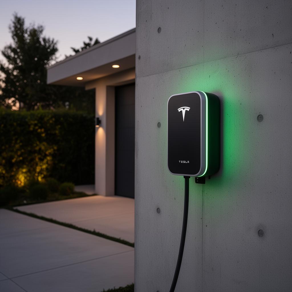 Tesla Wall Connector — Atherton